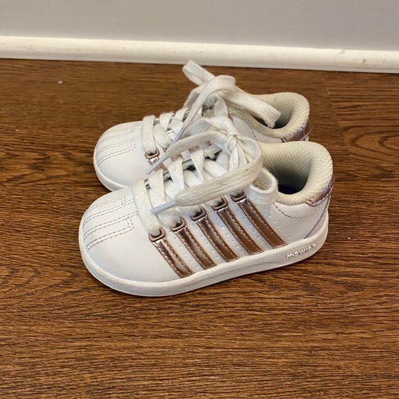 Toddler White Sneakers - Picture 2 of 3